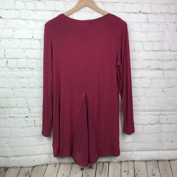 LOGO Knot Top with Chiffon Pockets - Picture 4 of 8